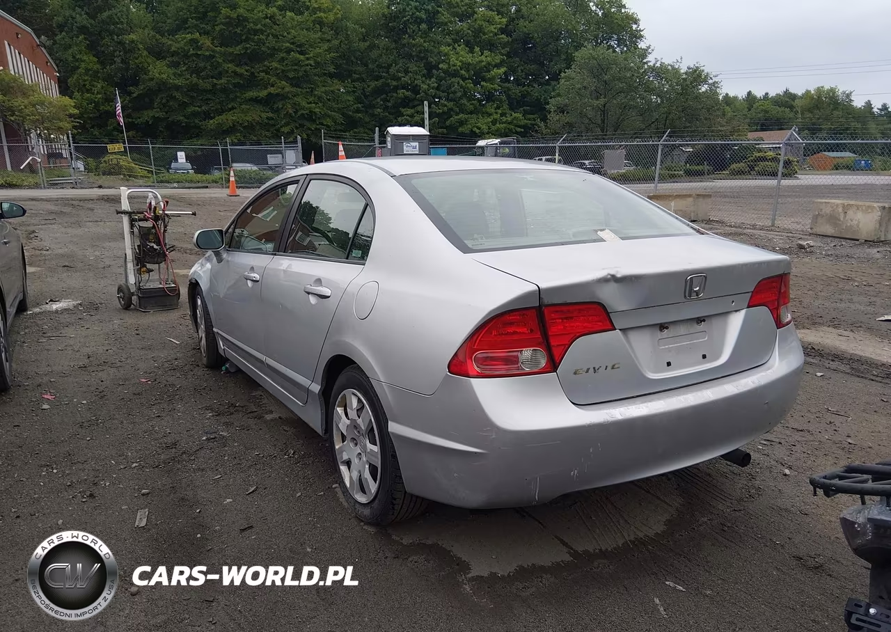 2007 Honda Civic Lx VIN:1HGFA15537L052377 - 3