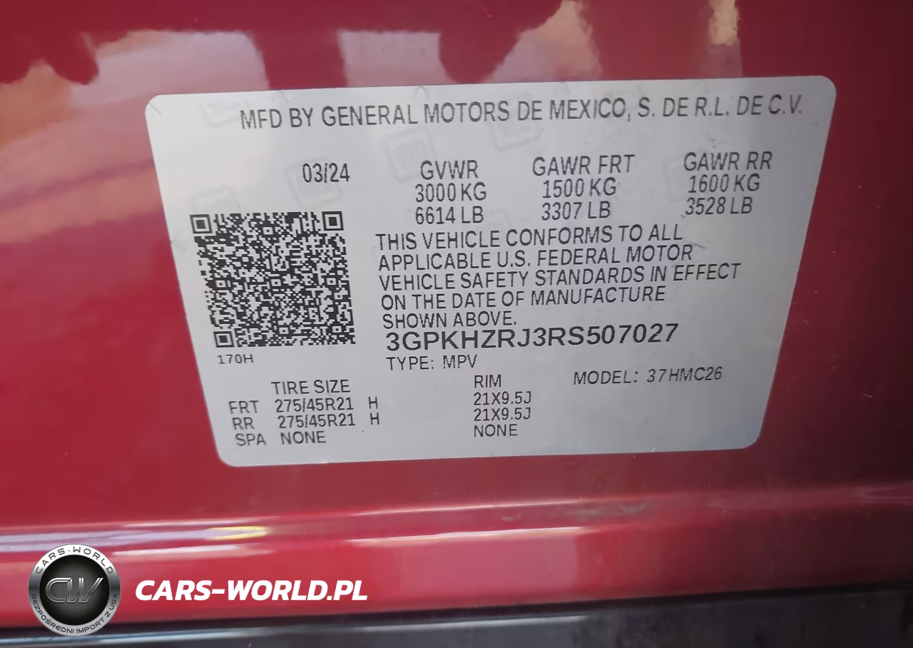 2024 Honda Prologue Elite VIN:3GPKHZRJ3RS507027 - 9