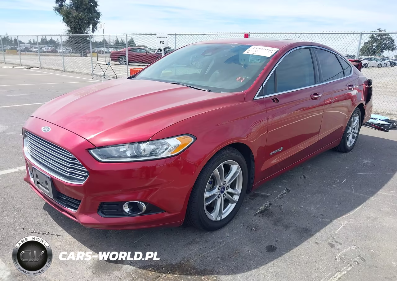 2016 Ford Fusion Hybrid Titanium VIN:3FA6P0RUXGR282434 - 2
