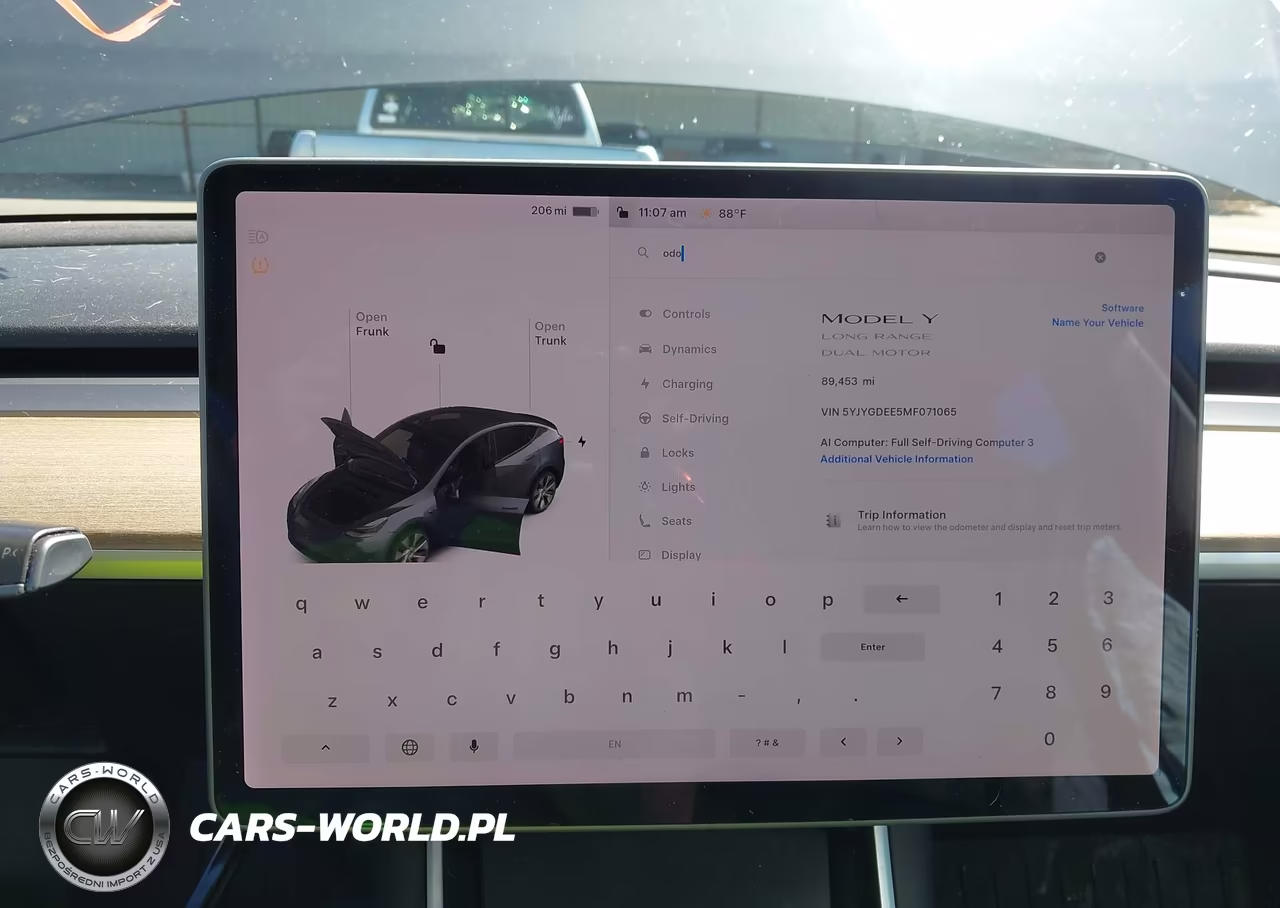 2021 Tesla Model Y Long Range Dual Motor All-Wheel Drive VIN:5YJYGDEE5MF071065 - 17