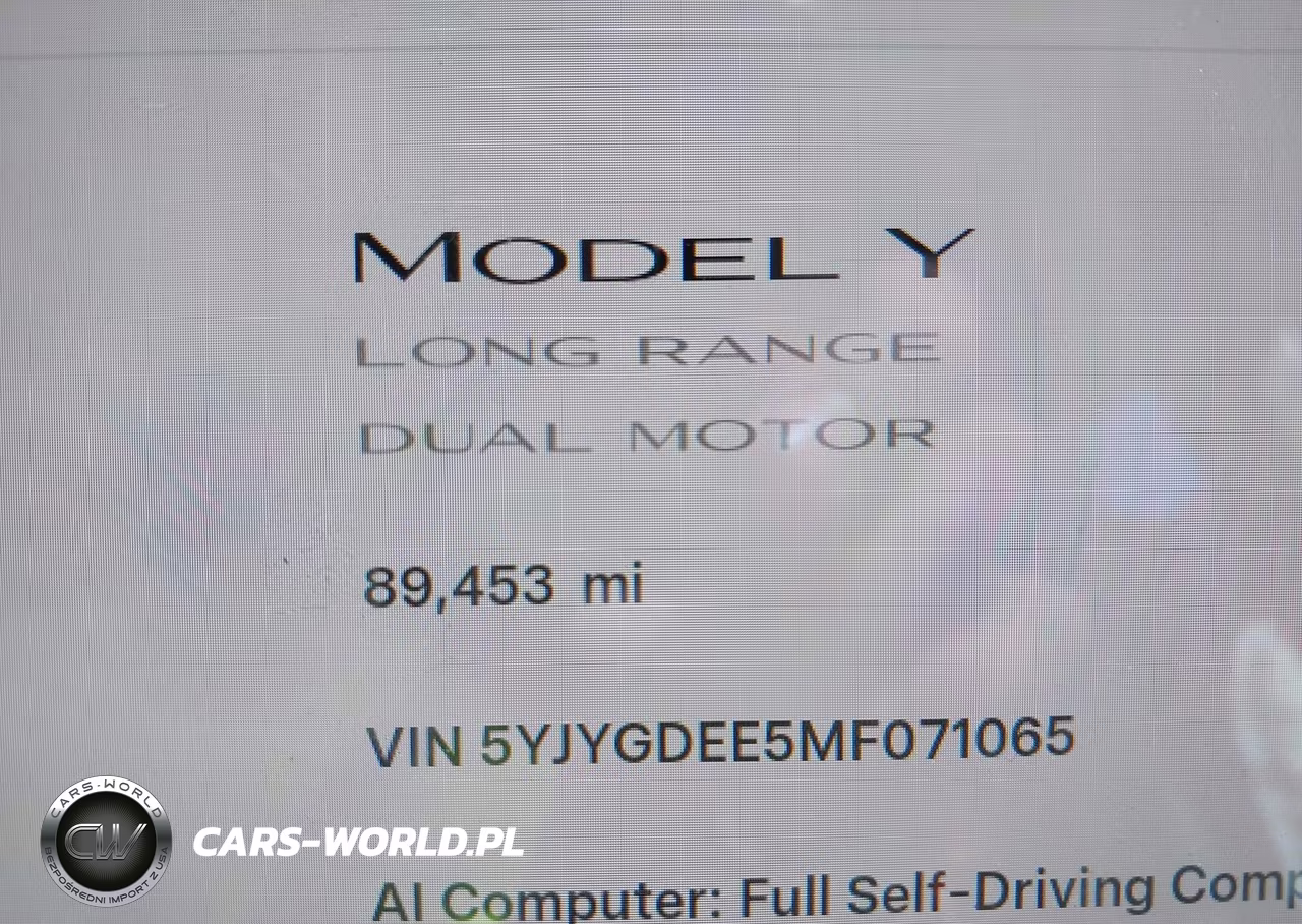 2021 Tesla Model Y Long Range Dual Motor All-Wheel Drive VIN:5YJYGDEE5MF071065 - 7