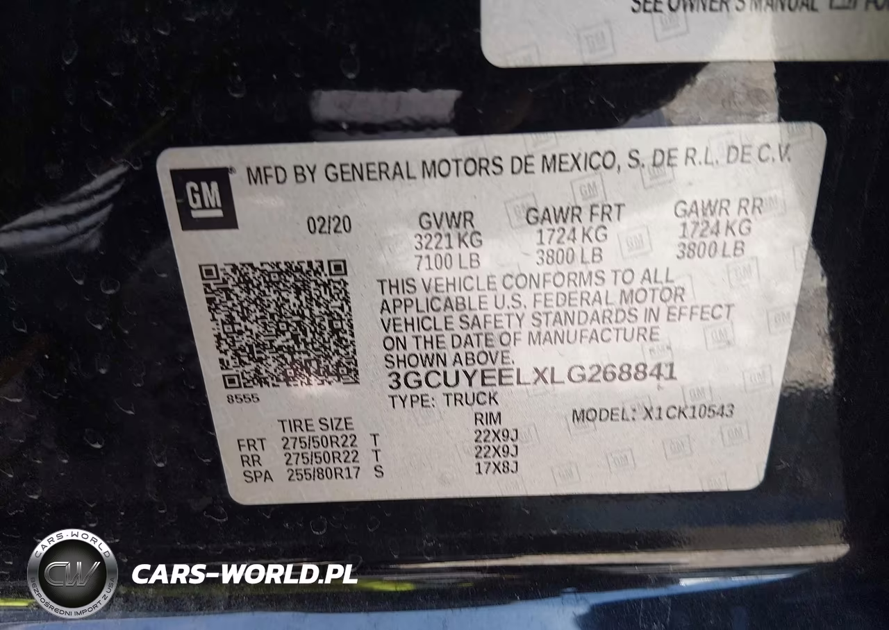 2020 Chevrolet Silverado 1500 4Wd Short Bed Rst VIN:3GCUYEELXLG268841 - 9
