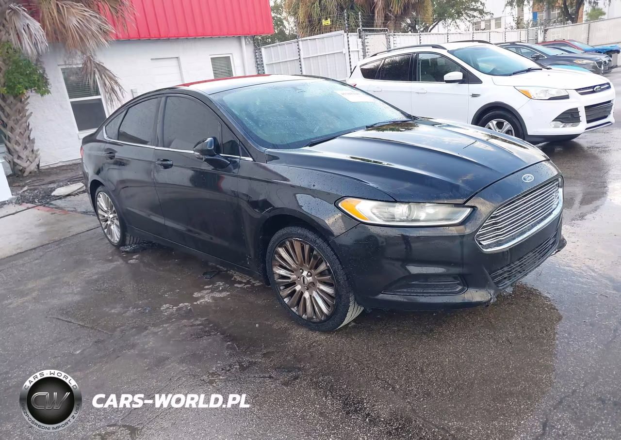 2013 Ford Fusion Se VIN:3FA6P0HR1DR221756 - 1