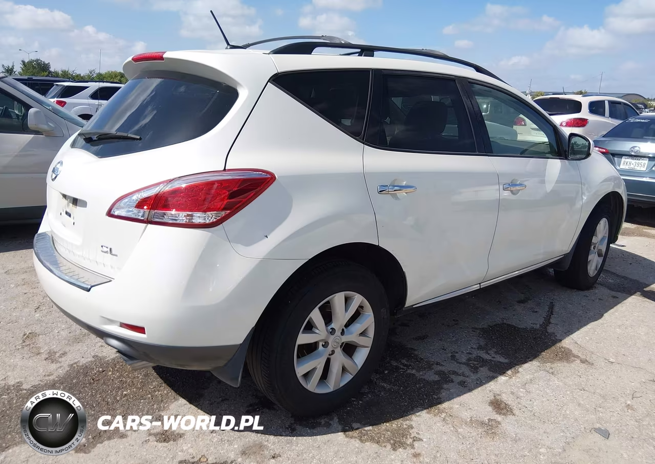 2011 Nissan Murano Sl VIN:JN8AZ1MU7BW068507 - 4