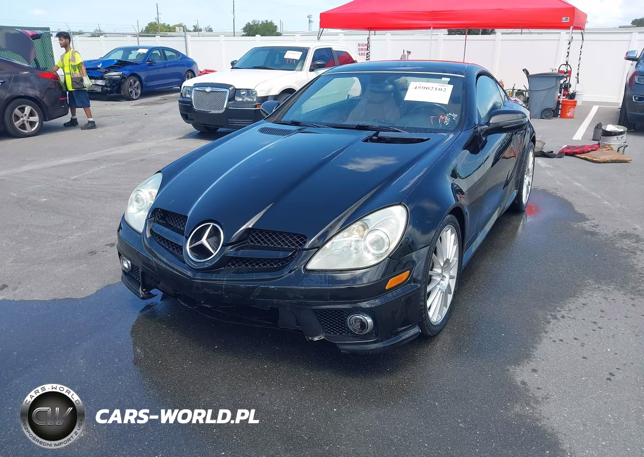 2009 Mercedes-Benz Slk 350 VIN:WDBWK58F89F211076 - 2