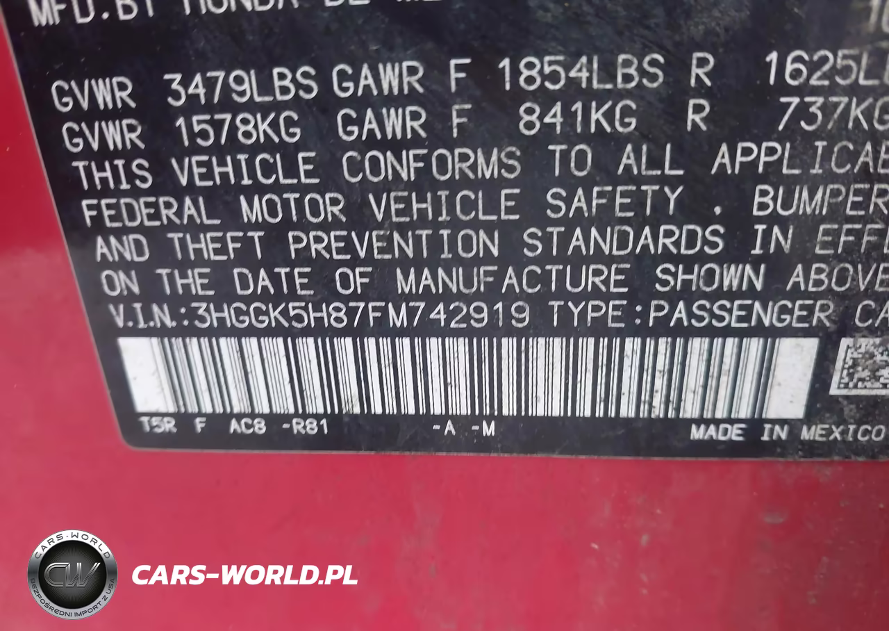 2015 Honda Fit Ex-Ex-L VIN:3HGGK5H87FM742919 - 9