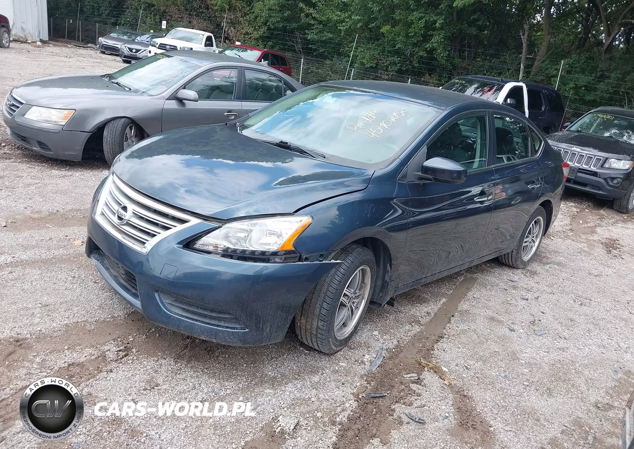 2013 Nissan Sentra Sv VIN:3N1AB7AP6DL709031 - 2