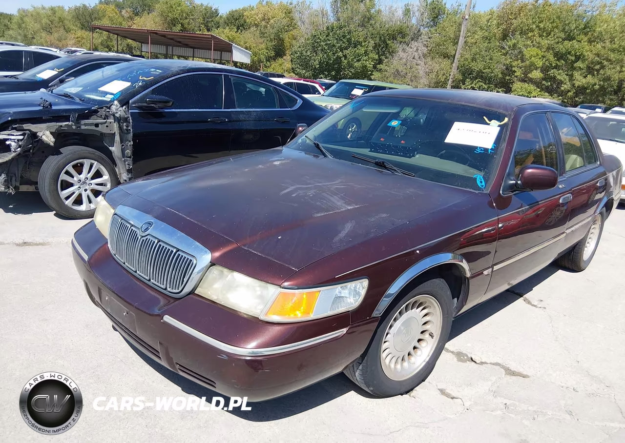 2001 Mercury Grand Marquis Ls VIN:2MEFM75W31X658174 - 2