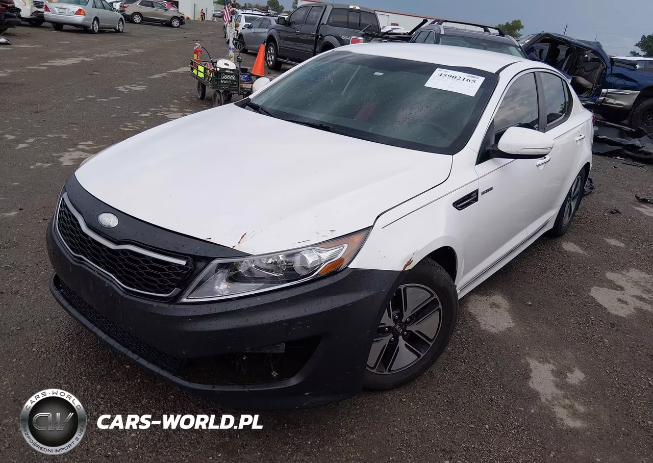 2013 Kia Optima Hybrid Lx VIN:KNAGM4AD1D5046650 - 2