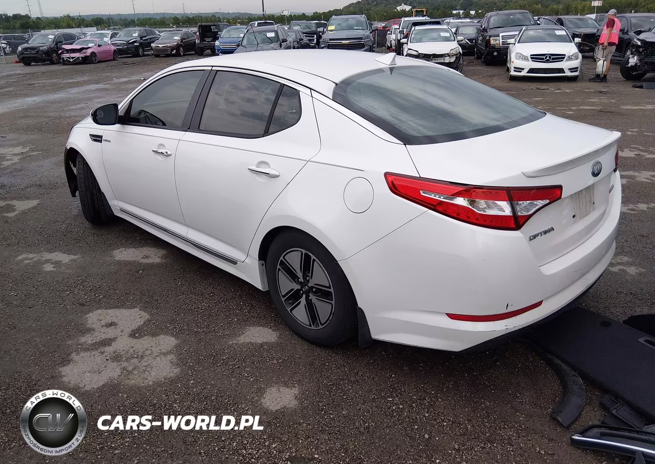 2013 Kia Optima Hybrid Lx VIN:KNAGM4AD1D5046650 - 3
