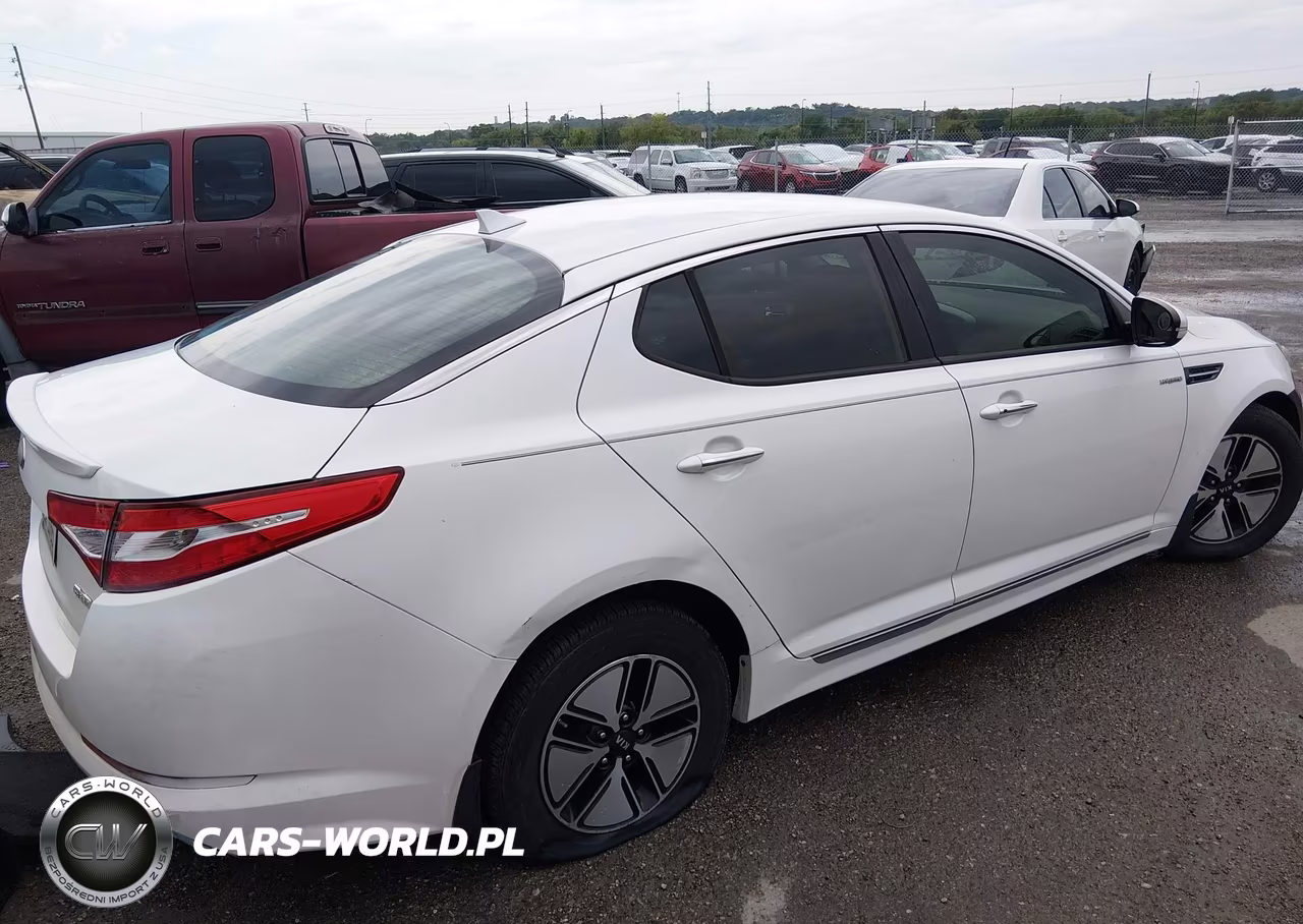 2013 Kia Optima Hybrid Lx VIN:KNAGM4AD1D5046650 - 4