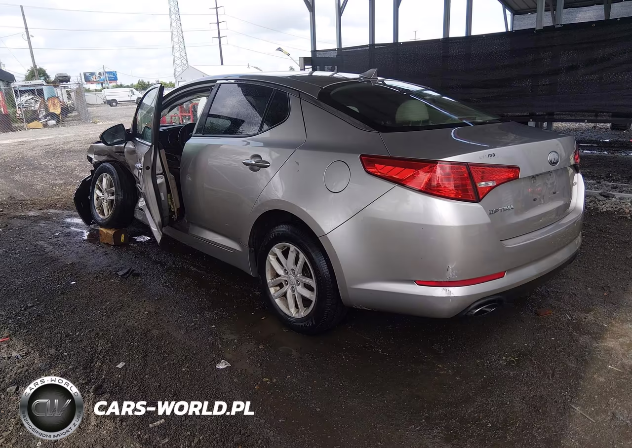 2013 Kia Optima Lx VIN:KNAGM4A7XD5374904 - 3