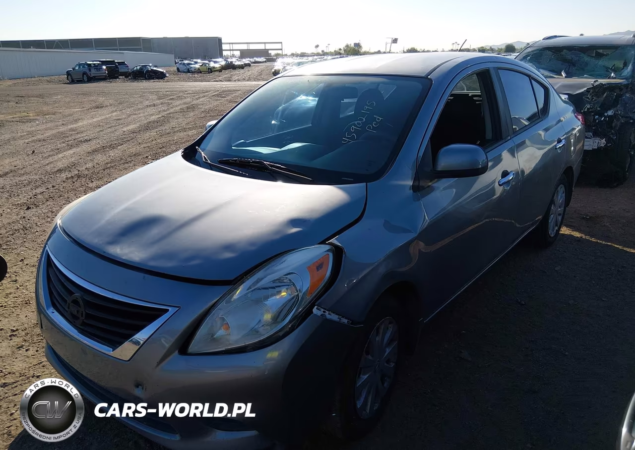 2014 Nissan Versa 1.6 Sv VIN:3N1CN7AP7EL867072 - 2