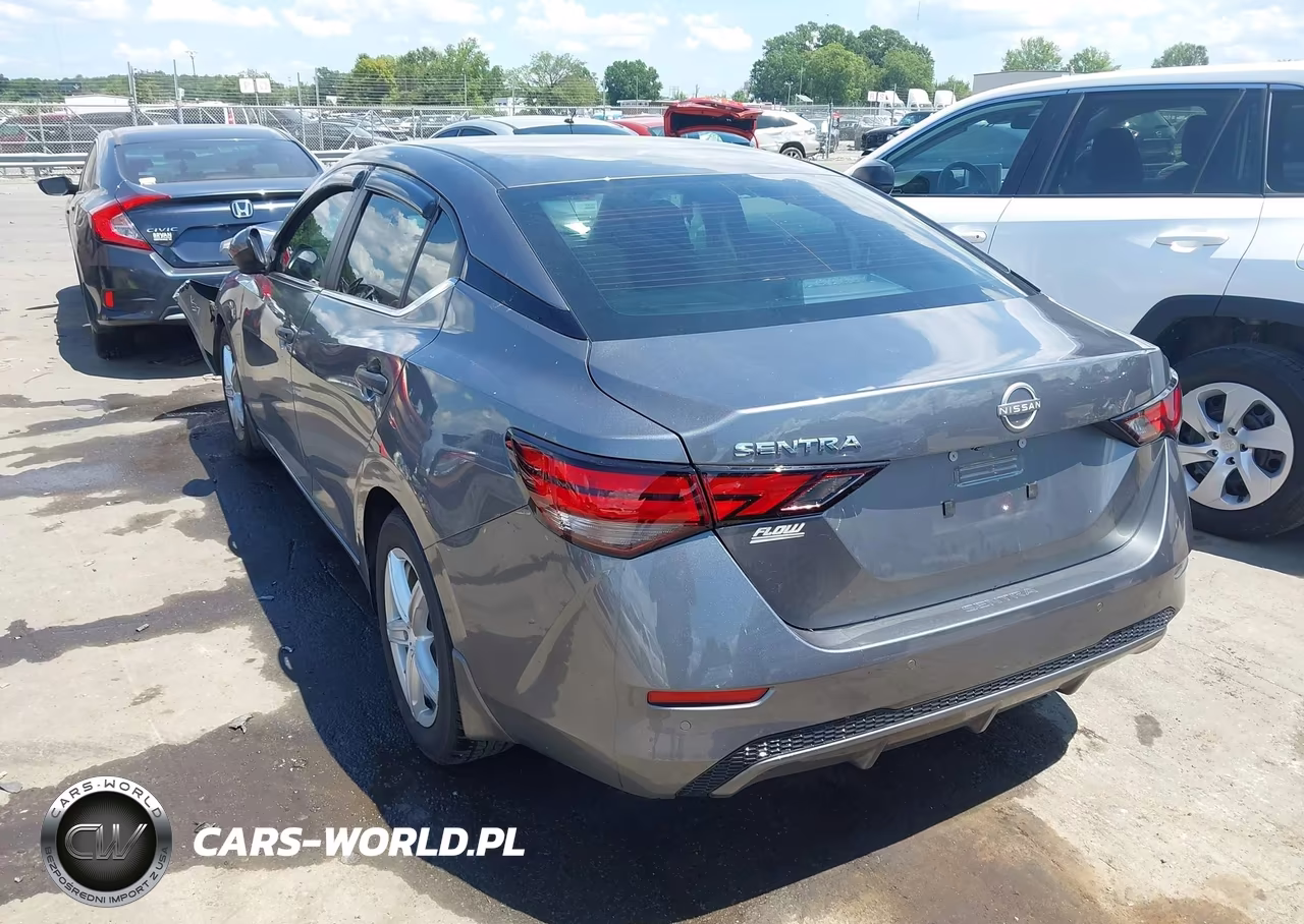 2024 Nissan Sentra S Xtronic Cvt VIN:3N1AB8BV5RY311998 - 3