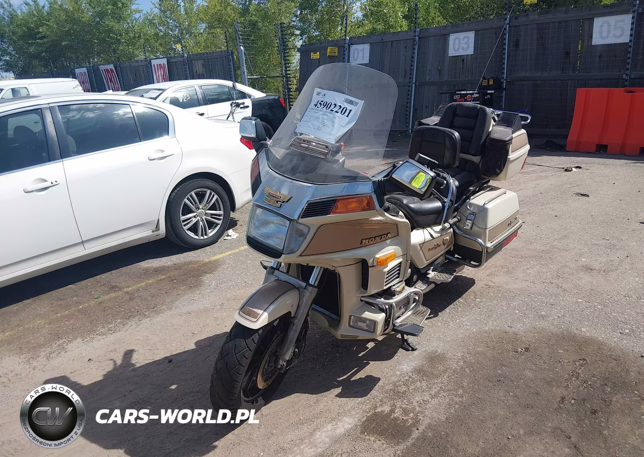 1986 Honda Gl12 Sei VIN:1HFSC146XGA206103 - 2