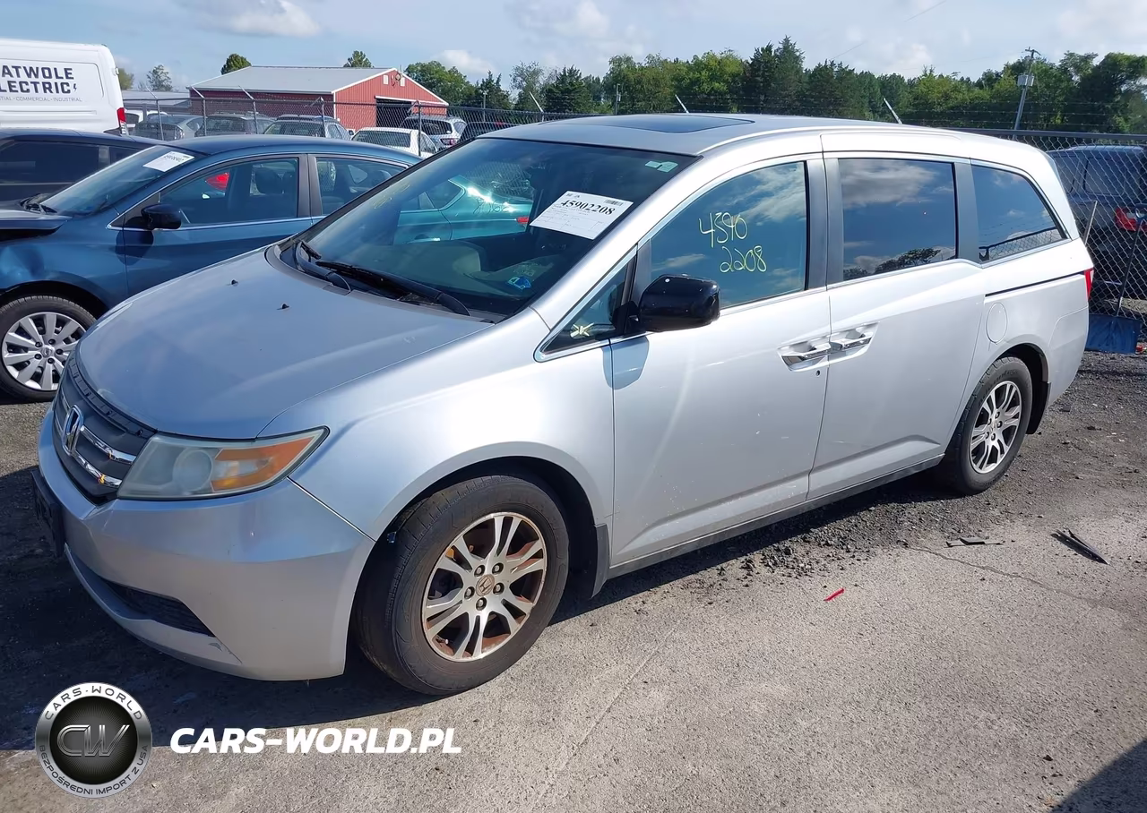 2013 Honda Odyssey Ex-L VIN:5FNRL5H64DB002202 - 2