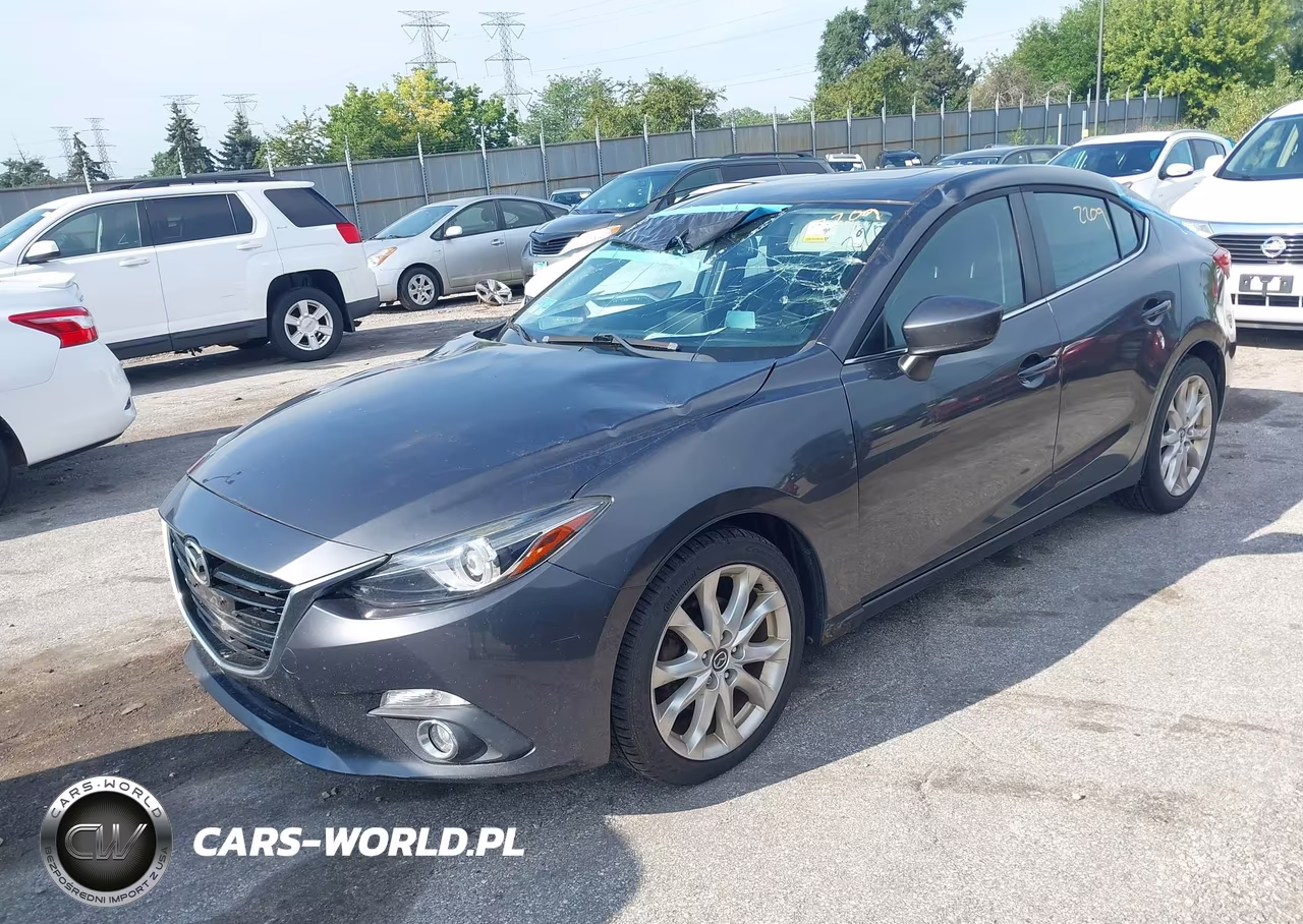 2014 Mazda Mazda3 S Grand Touring VIN:JM1BM1W36E1125106 - 2