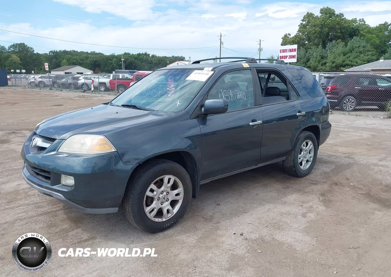2005 Acura Mdx VIN:2HNYD18615H531257 - 2