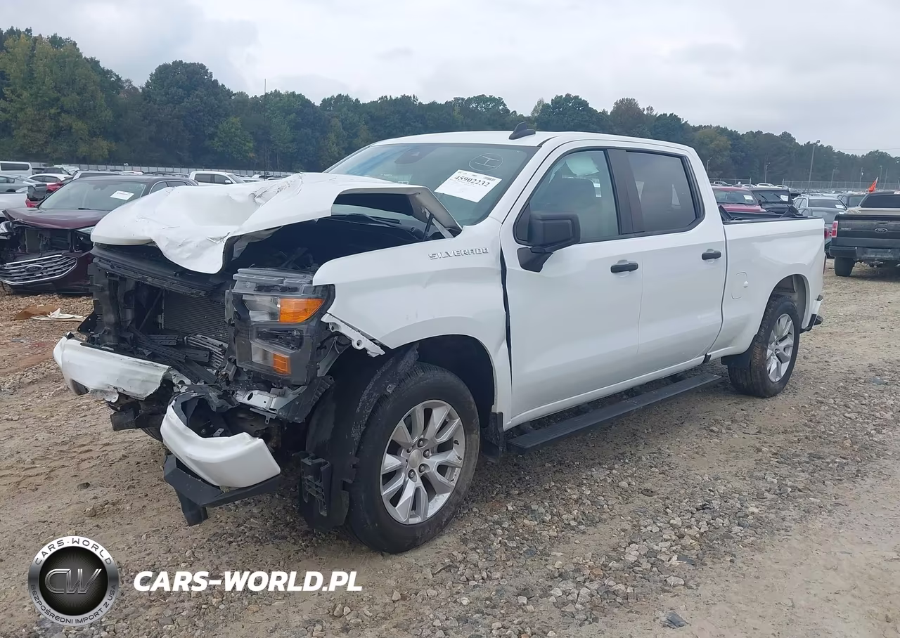 2022 Chevrolet Silverado 1500 4Wd Standard Bed Custom VIN:1GCPDBEKXNZ606854 - 2