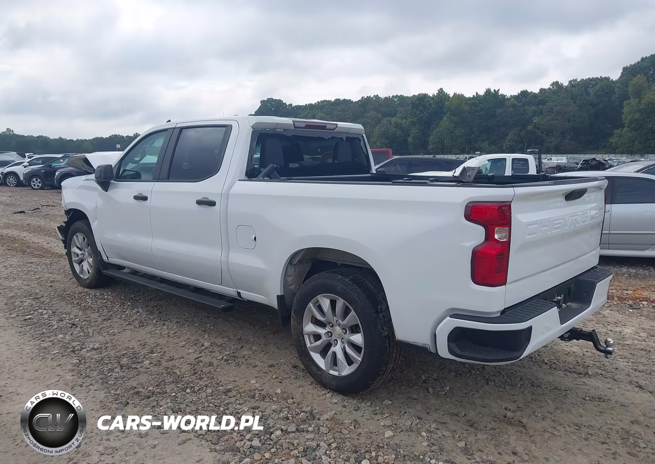 2022 Chevrolet Silverado 1500 4Wd Standard Bed Custom VIN:1GCPDBEKXNZ606854 - 3