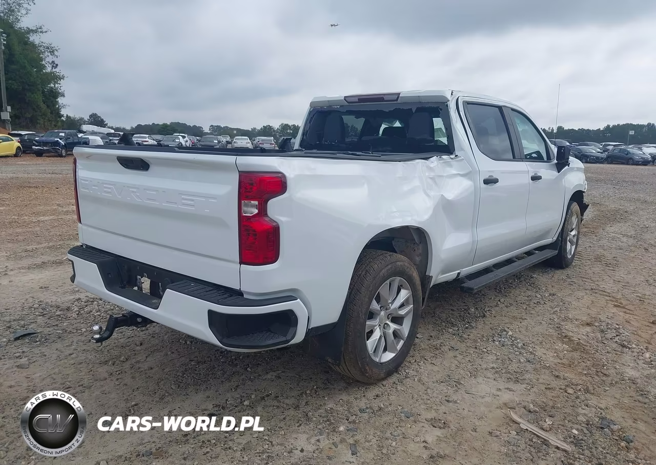 2022 Chevrolet Silverado 1500 4Wd Standard Bed Custom VIN:1GCPDBEKXNZ606854 - 4