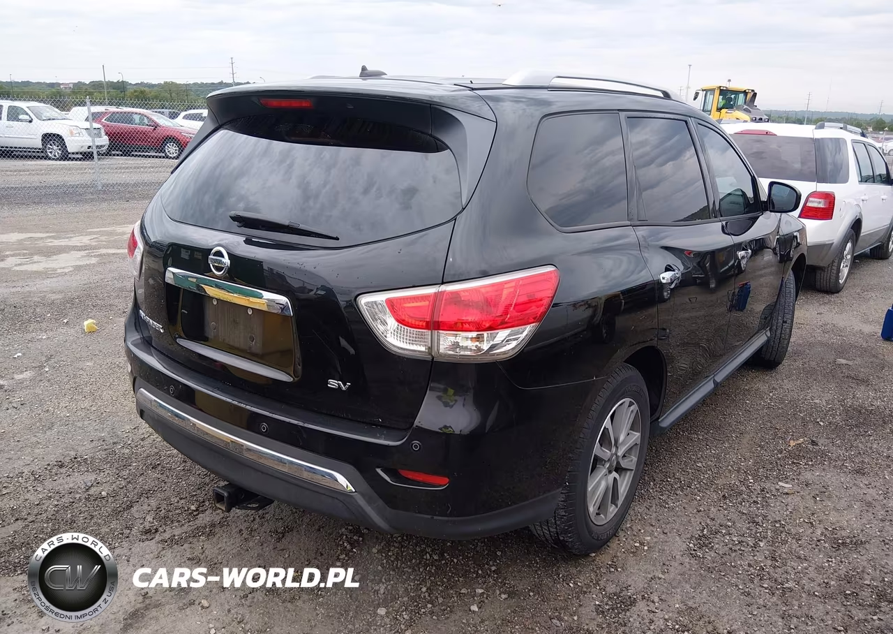 2013 Nissan Pathfinder Sv VIN:5N1AR2MN8DC666227 - 4