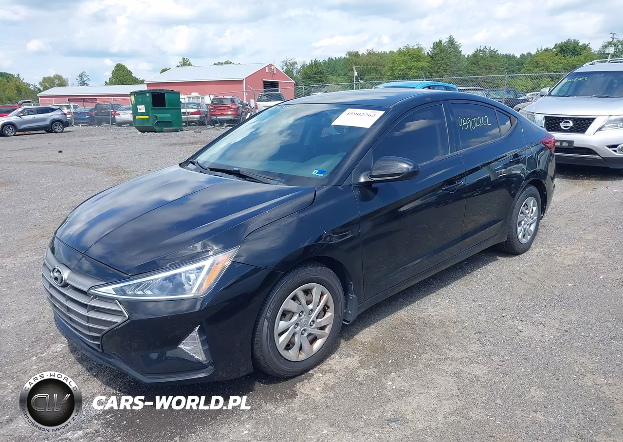 2020 Hyundai Elantra Se VIN:KMHD74LF7LU979142 - 2