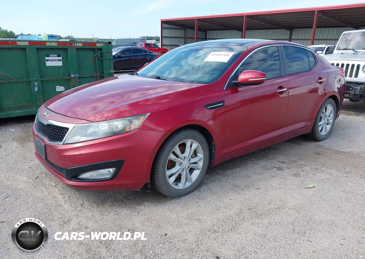 2013 Kia Optima Ex VIN:5XXGN4A76DG256599 - 2