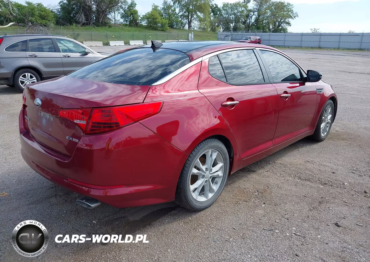 2013 Kia Optima Ex VIN:5XXGN4A76DG256599 - 4