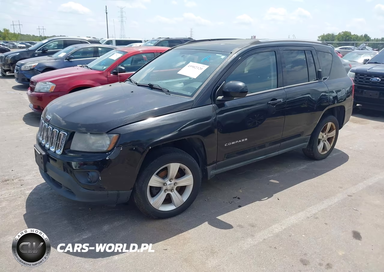2014 Jeep Compass Latitude VIN:1C4NJDEBXED505449 - 2