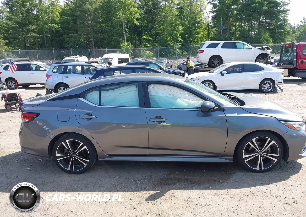2020 Nissan Sentra Sr Xtronic Cvt VIN:3N1AB8DV9LY296572 - 14