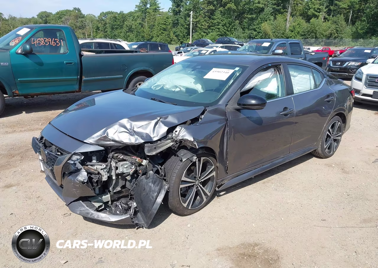 2020 Nissan Sentra Sr Xtronic Cvt VIN:3N1AB8DV9LY296572 - 2
