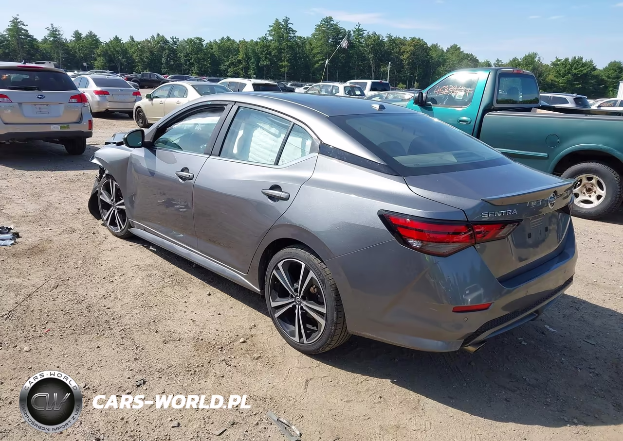 2020 Nissan Sentra Sr Xtronic Cvt VIN:3N1AB8DV9LY296572 - 3