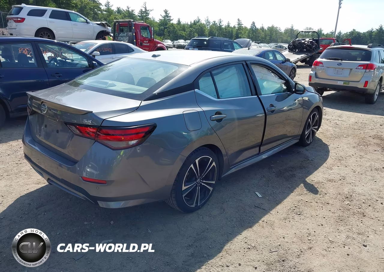 2020 Nissan Sentra Sr Xtronic Cvt VIN:3N1AB8DV9LY296572 - 4
