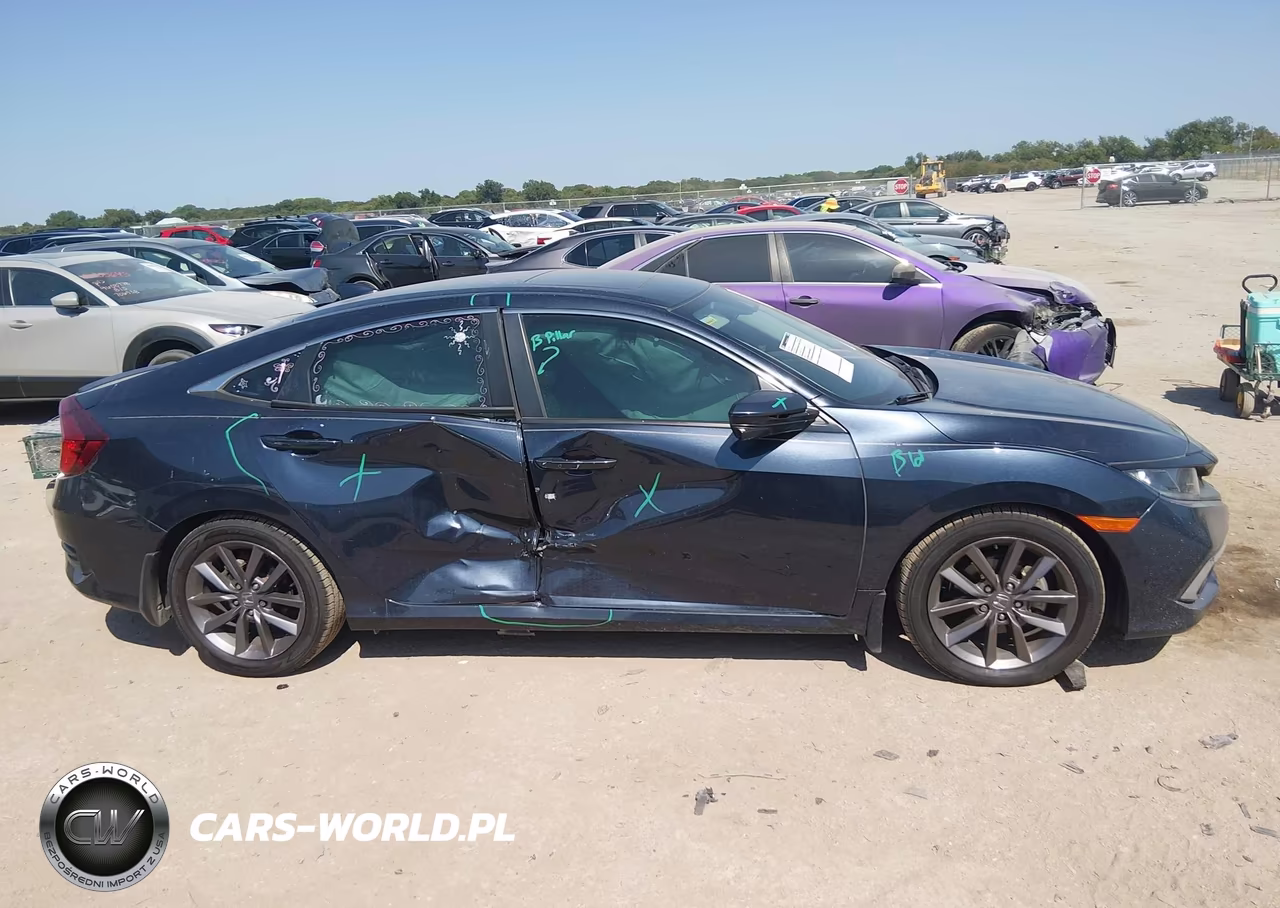 2020 Honda Civic Ex-L VIN:19XFC1F79LE007861 - 13