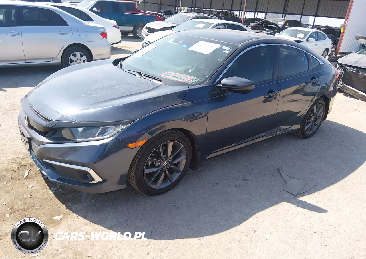 2020 Honda Civic Ex-L VIN:19XFC1F79LE007861 - 2