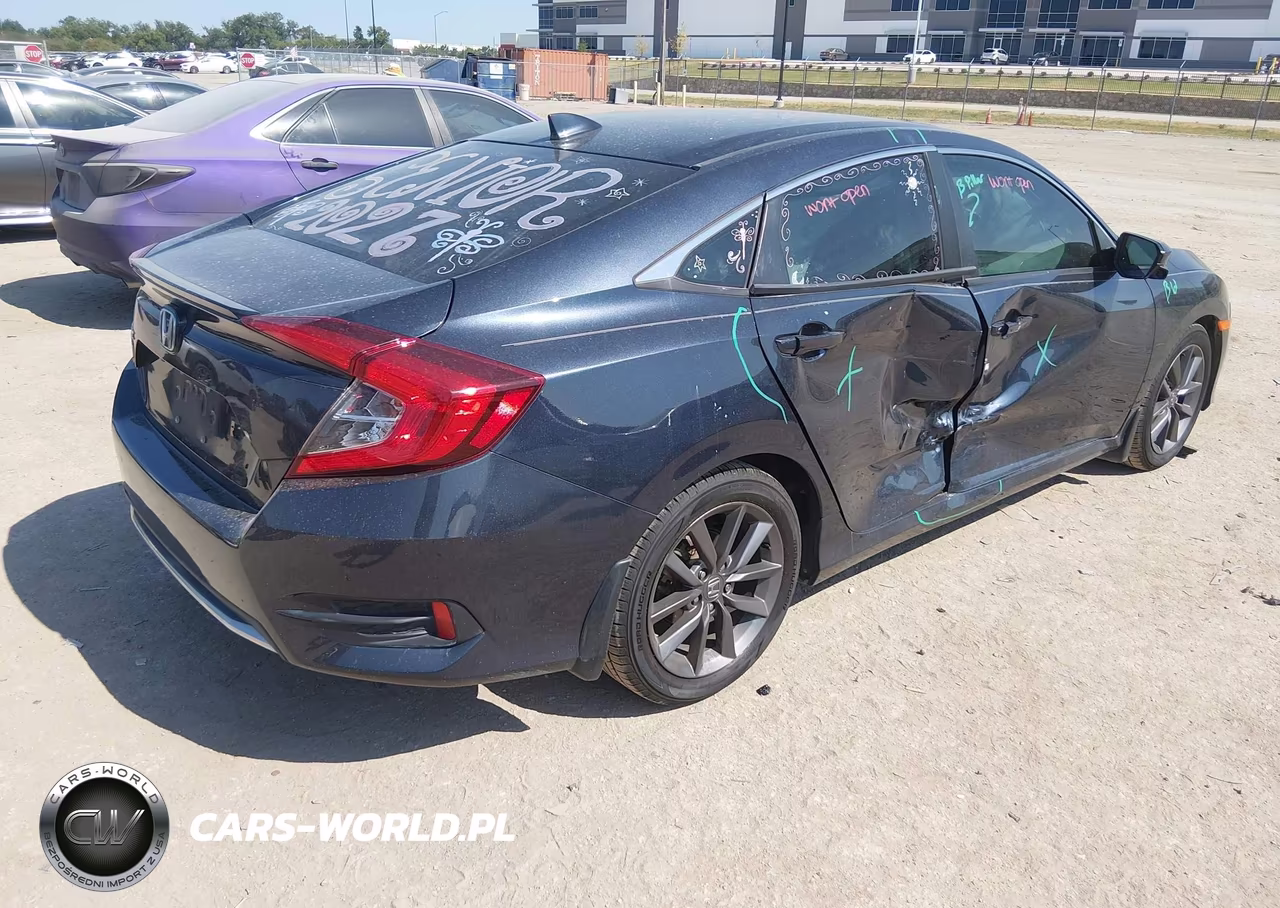 2020 Honda Civic Ex-L VIN:19XFC1F79LE007861 - 4