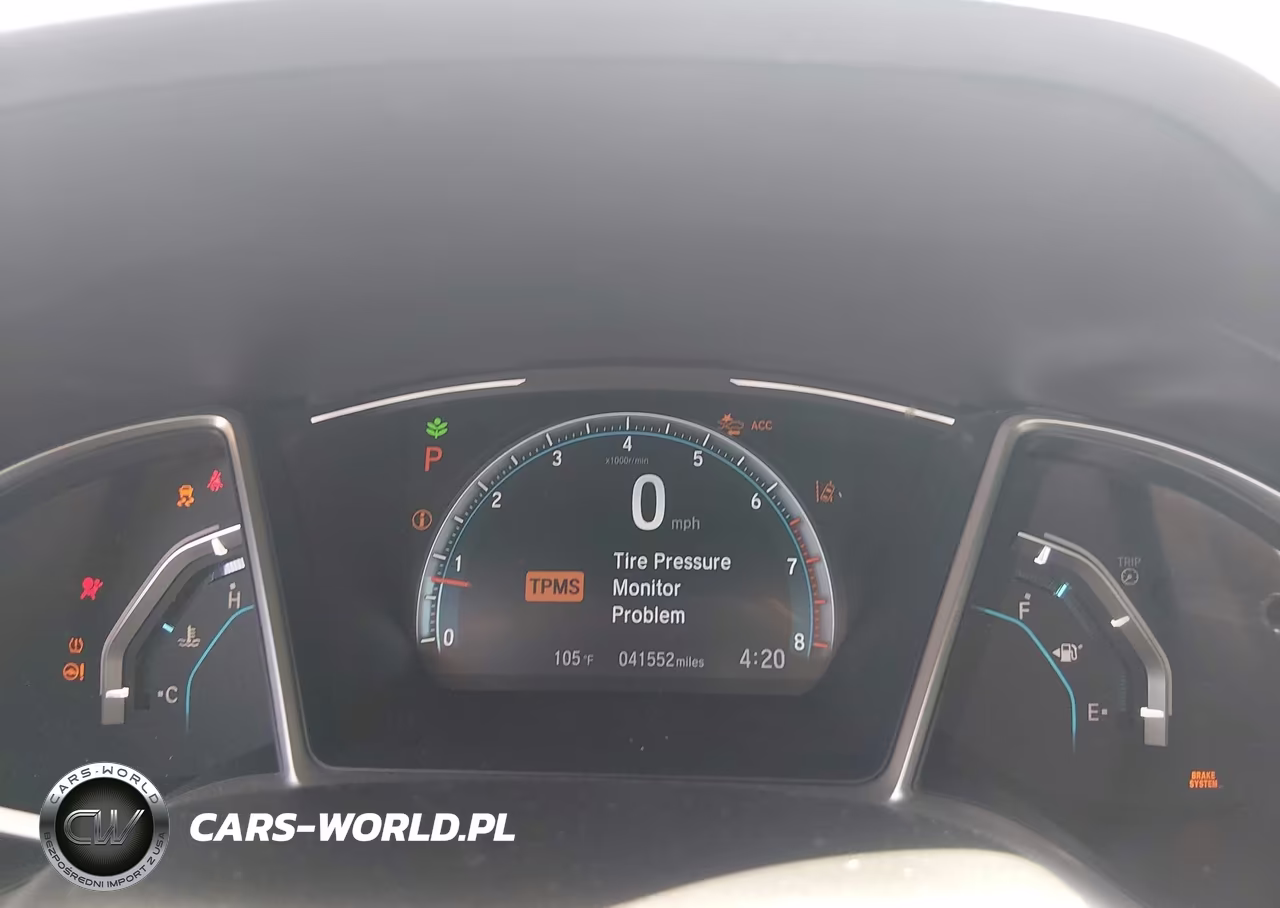 2020 Honda Civic Ex-L VIN:19XFC1F79LE007861 - 7