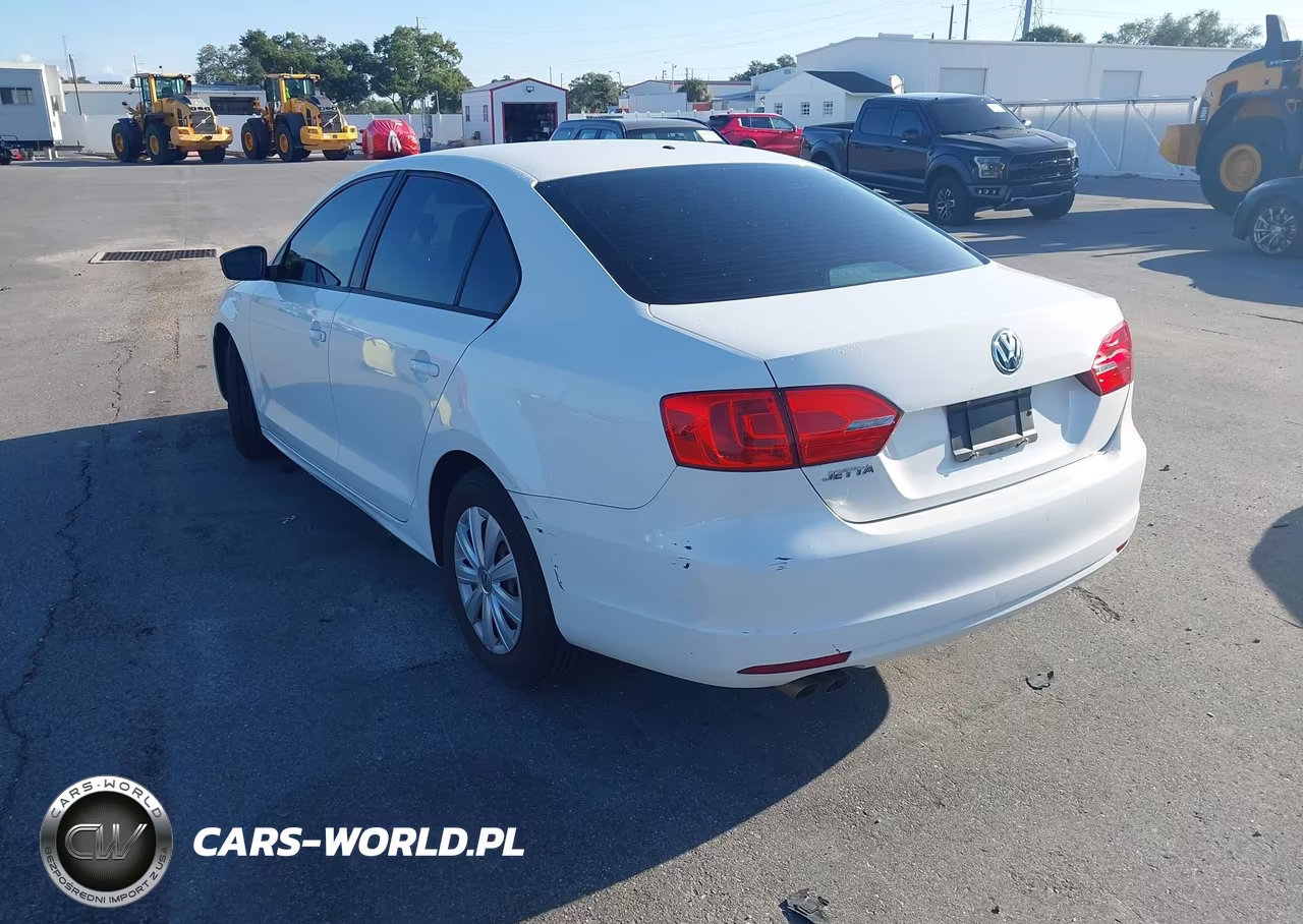 2013 Volkswagen Jetta 2.0L Base-2.0L S VIN:3VW2K7AJ3DM311005 - 3