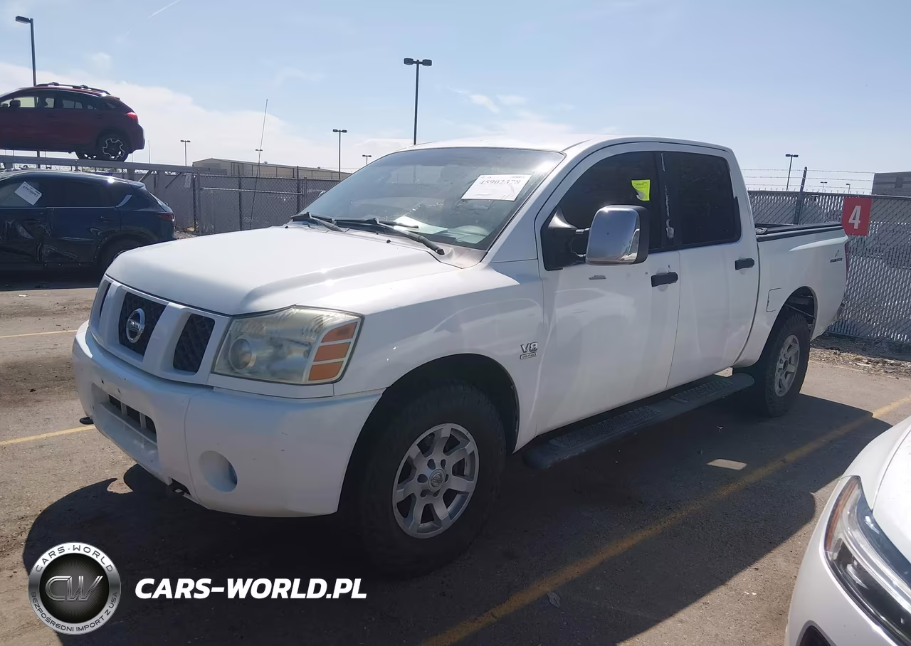 2004 Nissan Titan Xe VIN:1N6AA07B74N503183 - 2