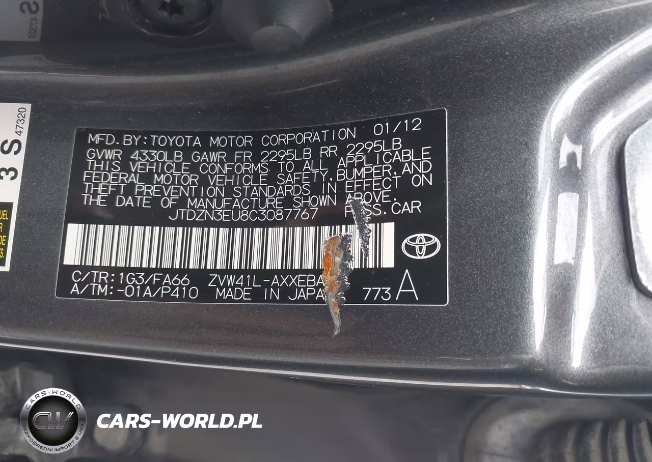 2012 Toyota Prius V Three VIN:JTDZN3EU8C3087767 - 9