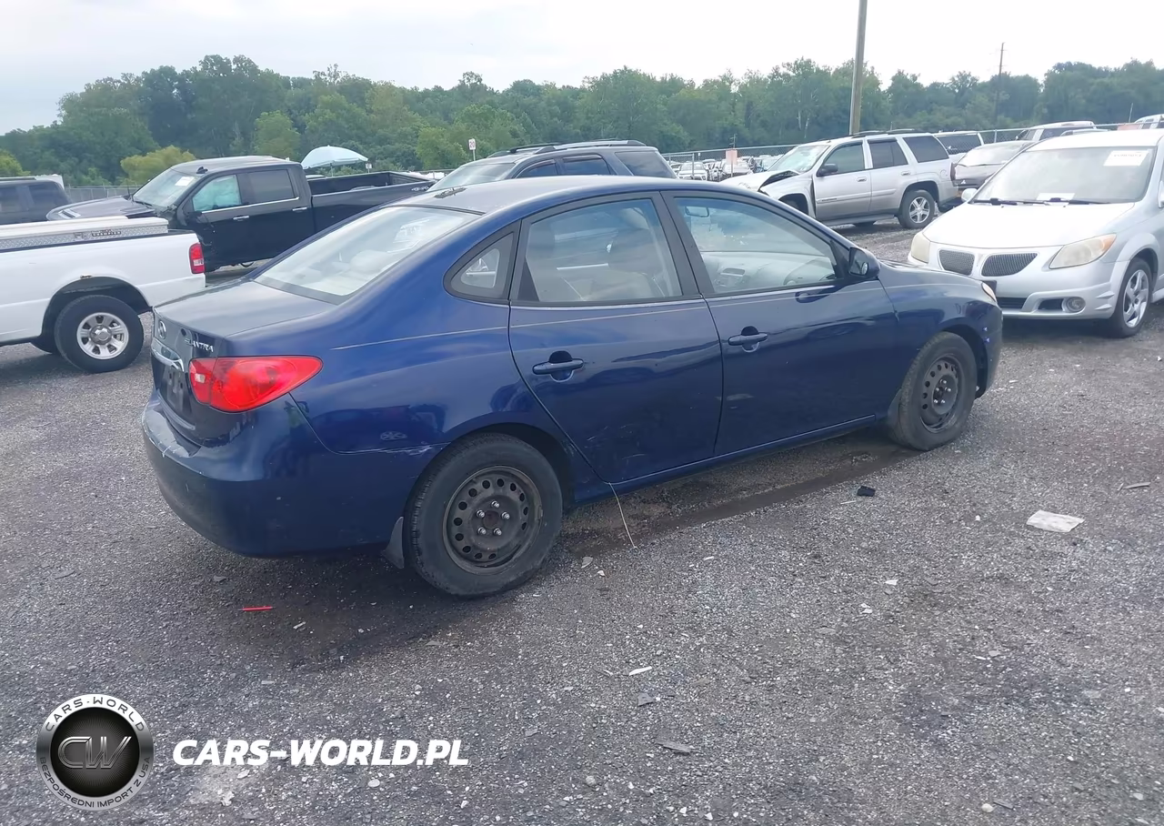 2010 Hyundai Elantra Gls VIN:KMHDU4AD0AU887278 - 4