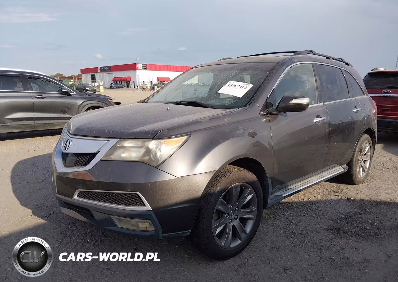 2010 Acura Mdx Advance Package VIN:2HNYD2H52AH532389 - 2