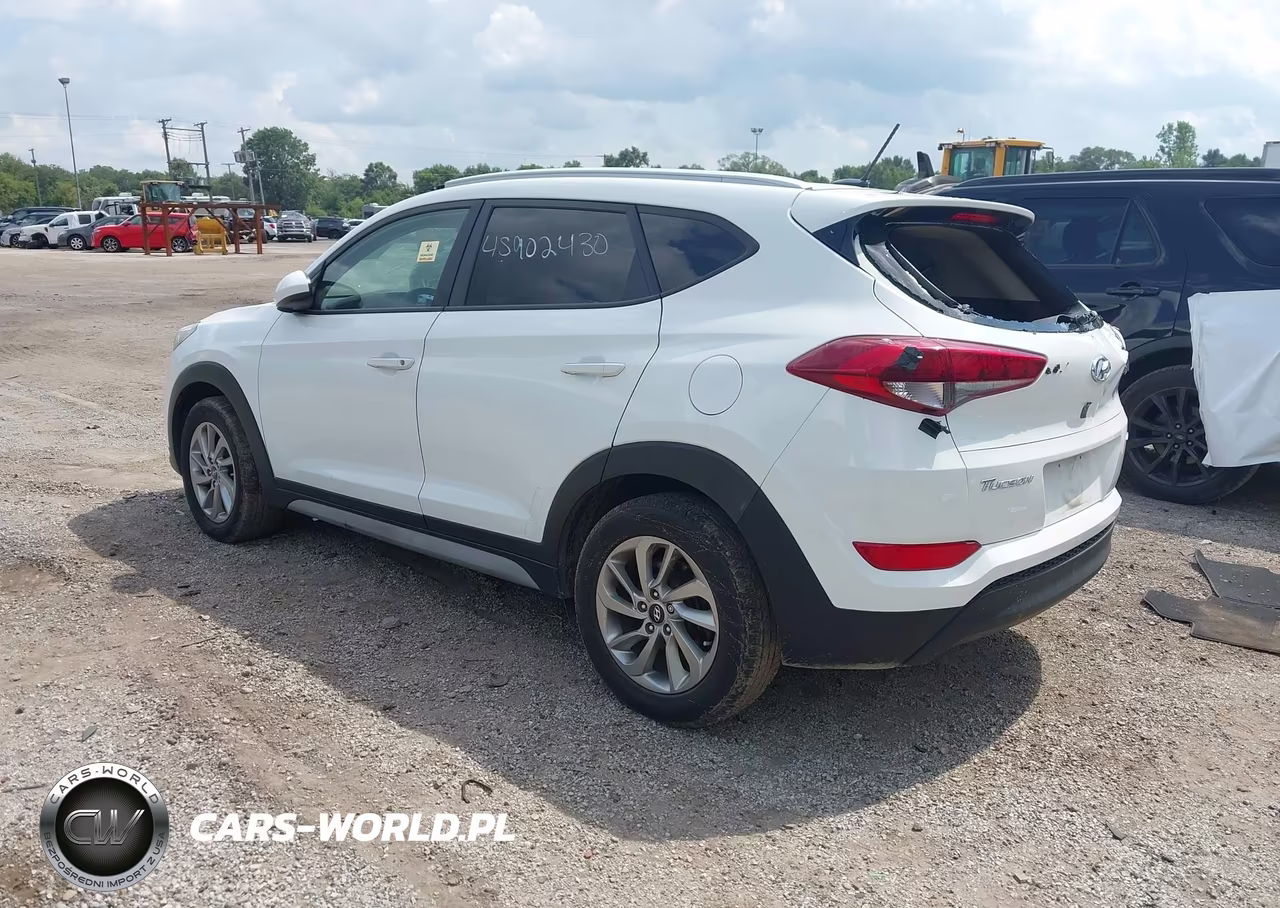 2017 Hyundai Tucson Se VIN:KM8J3CA48HU553557 - 3