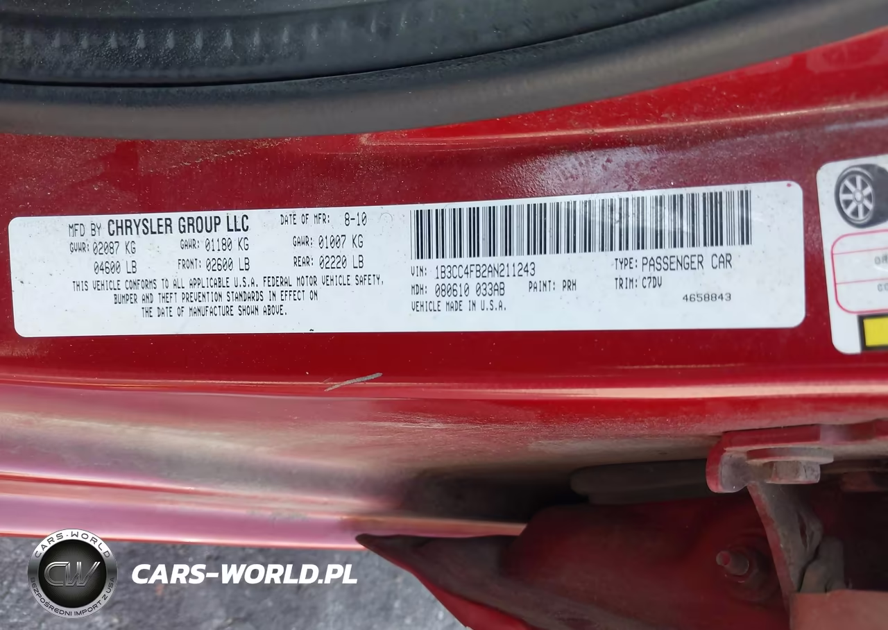 2010 Dodge Avenger Sxt VIN:1B3CC4FB2AN211243 - 9