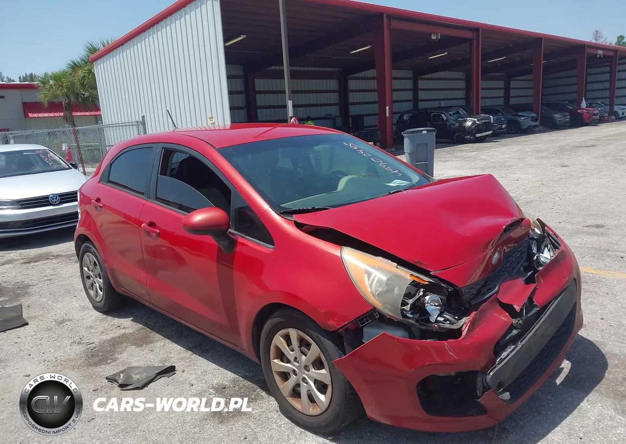 2013 Kia Rio Lx VIN:KNADM5A39D6246850 - 12
