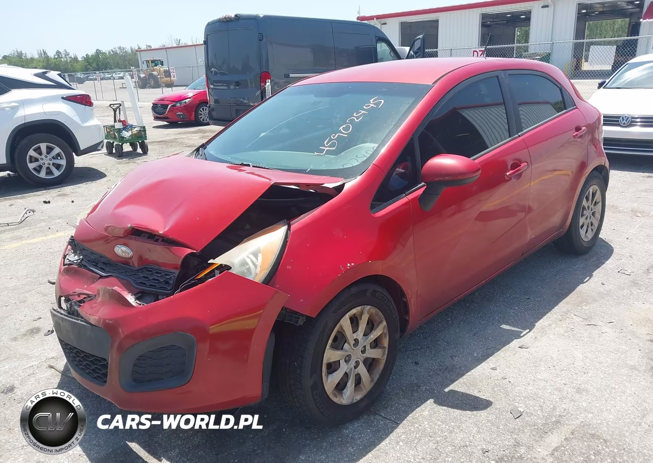2013 Kia Rio Lx VIN:KNADM5A39D6246850 - 13