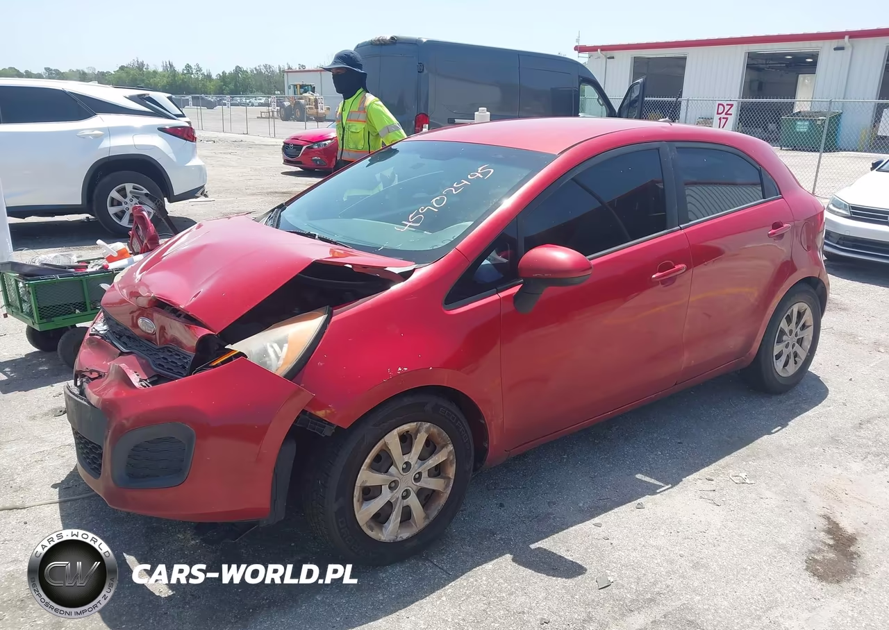 2013 Kia Rio Lx VIN:KNADM5A39D6246850 - 2