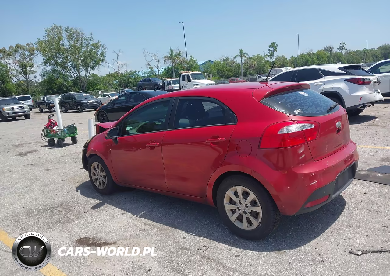 2013 Kia Rio Lx VIN:KNADM5A39D6246850 - 3