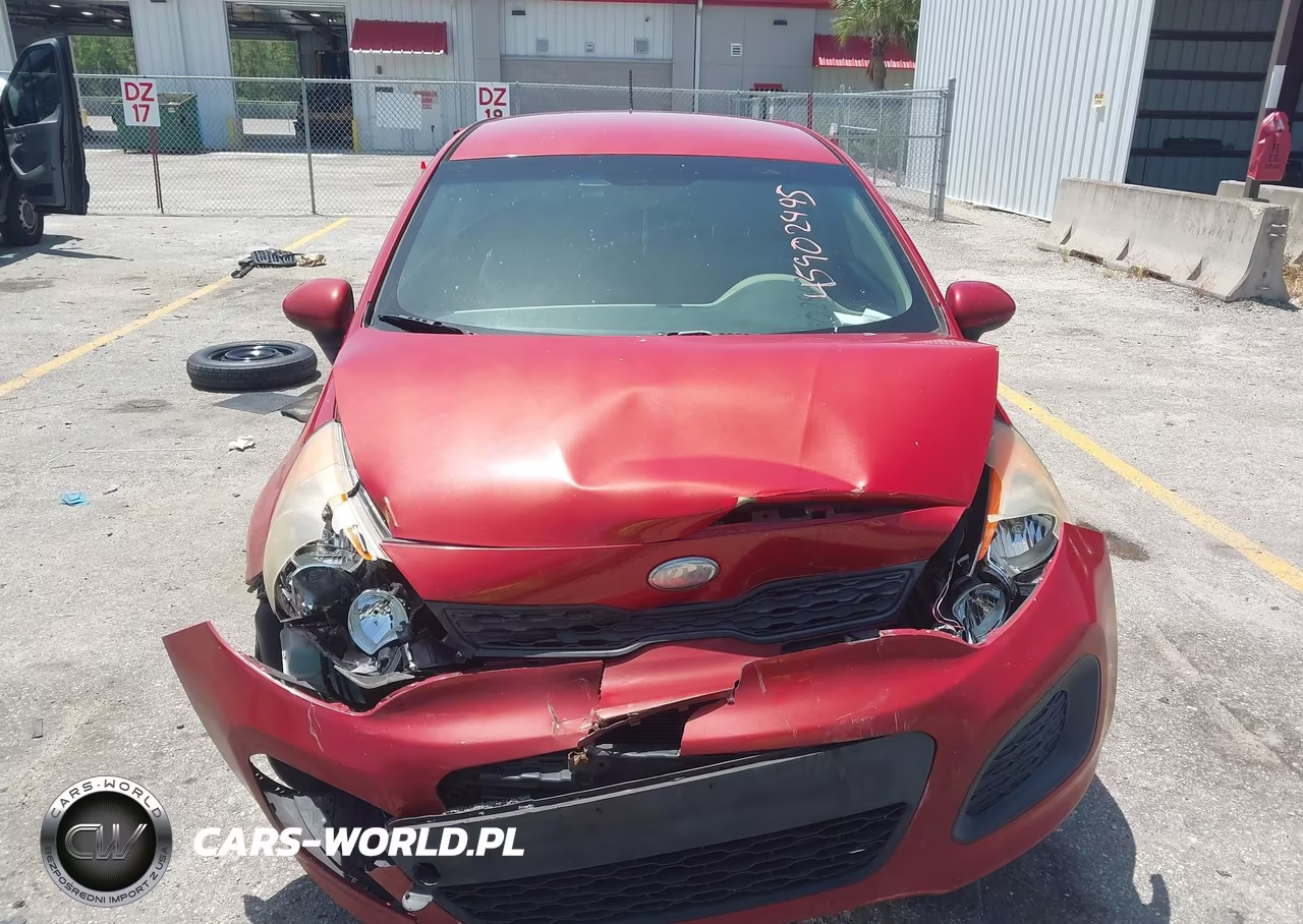 2013 Kia Rio Lx VIN:KNADM5A39D6246850 - 6